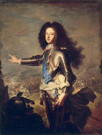 Hyacinthe Rigaud Portrait de Louis de France, duc de Bourgogne Spain oil painting art